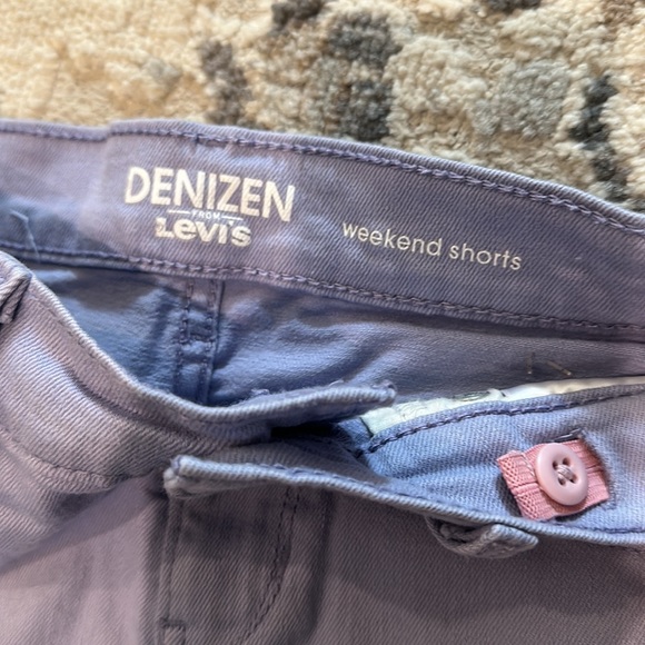 Denizen Levi's Purple Jean Weekend Shorts - Picture 5 of 9